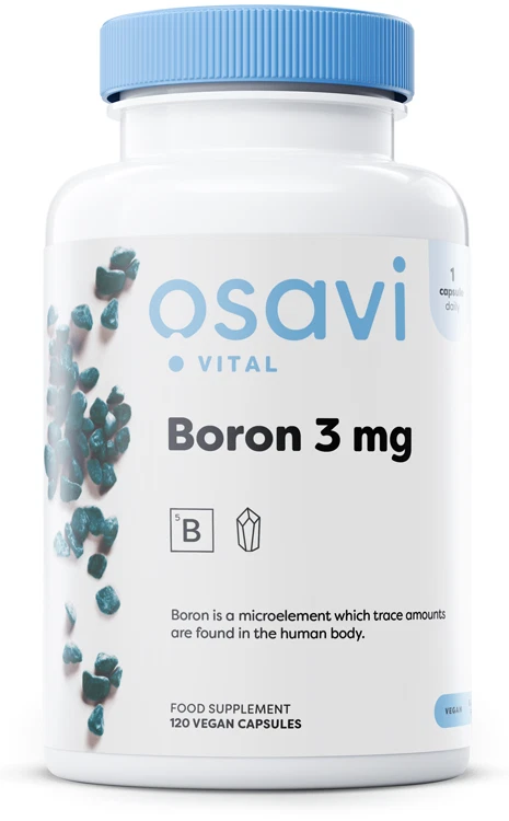 Osavi Boron 3mg 120 vegan caps - Exp. 06/27
