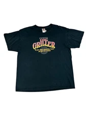 Vintage "The Griller, If you can't stand the heat-get me a beer" Black T Size XL