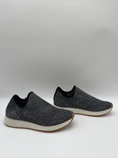 J/Slides Women's Tiger Slip On Sneakers Black Size 7