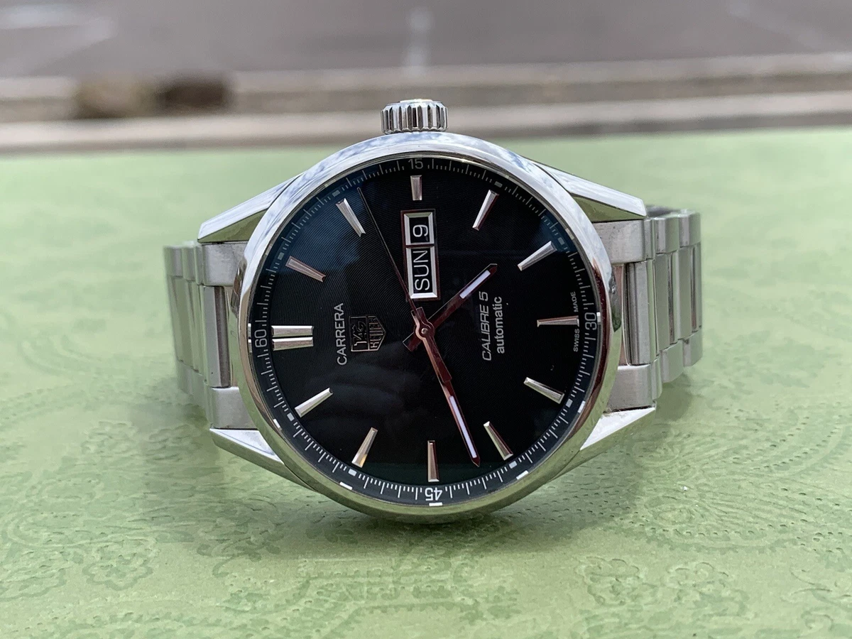Tag heuer carrera clearance calibre 5 ebay