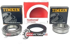 TIMKEN 9/10k Dexter trailer bearings & seal *Heavy Duty* Made in USA TIMKEN
