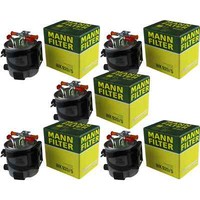 5X Mann Kraftstofffilter WK 920/5 Fuel Filter