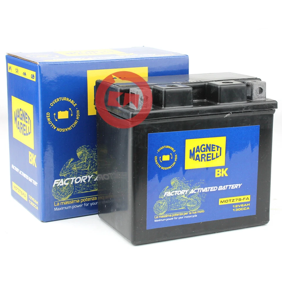 Batería Magneti Marelli YTZ7S 6Ah 130CCA Gas Gas Pampera 450 2007-2008 - Imagen 3 de 4