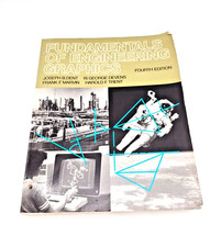 Fundamentals of Engineering Graphics by Dent 4th Fourth Edition 1987 Vintage