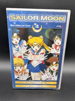 VHS Video  Sailor Moon VHS Nr. 4 - Liebeskummer / Die Falle (1998)
