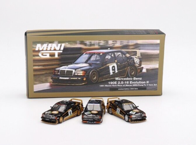 Mini GT 1:64 Mercedes-Benz 190E 2.5-16 480 481 482 AMG/Zung Fu 3