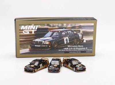 MINI GT 480 481 482 Mercedes-Benz 190E Boxset MGTS0003 #9 #10 #11