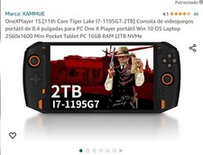 OneXPlayer 1S 11th Core Tiger Lake I7-1195G7-2TB Consola de videojuegos 2tb