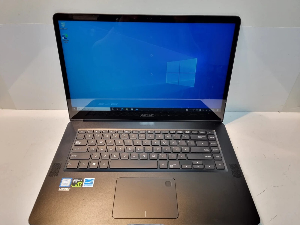 Asus Zenbook Pro i7-7700HQ GTX 1050Ti 16GB 512GB SSD Touchscreen
