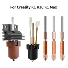 3D Printer For Creality K1 K1C K1 Max Hotend Kit Hardened Steel 60W Nozzle Parts