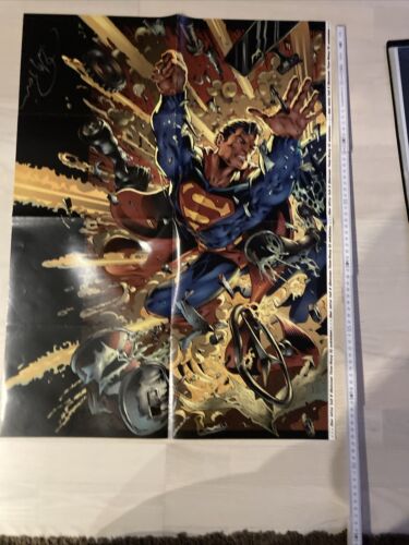 Superman  Poster Signiert  Von Helden Zeichner  Ralf Paul - Bild 1 von 1