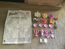 2003 Mattel Barbie Enchanted Forest Playset Swan Lake #B0239 Barbie Doll Pieces