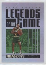 2020 Panini NBA Hoops Legends of the Game Silver 82/199 Gary Payton #6 HOF 7u4