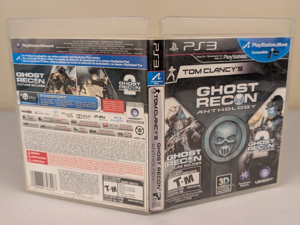 Tom Clancy’s Ghost Recon: Anthology (PlayStation 3, PS3)➡️CIB - Tested - Nice📀 - Image 4 of 4