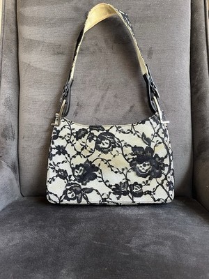 Rare Tom Ford Gucci Black Lace Floral Silk Shoulder Bag Vintage | eBay