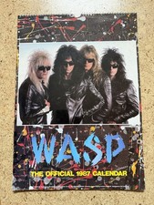 Wandkalender W.A.S.P. 1987 Rarität 
