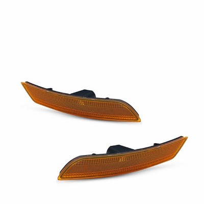 Fit 2013 2014 2015 2016 2017 Cadillac XTS 2X Amber Lens Front Side Marker Lights