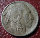 1915 BUFFALO NICKEL IN EF CONDITION