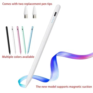 Stylus stylo pour iPad 2018-2025, Crayon pour Apple iPad 11th A16/10/9/8/7/6 Gen