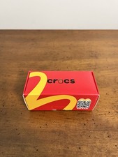 McDonald's Mini Crocs Clips 4 Golden Arches Happy Meal Toy Key Chain USA New