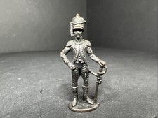 Vintage Metal Napoleonic Foot Soldier 1.5  Historical