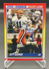 1990 Score - Jeff George #634 (RC) - Cleveland Browns / Indiana Hoosiers