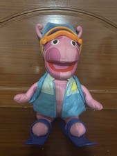 Talking Vintage Uniqua The Backyardigans Ski Plush 16  Tested Works VERY RARE