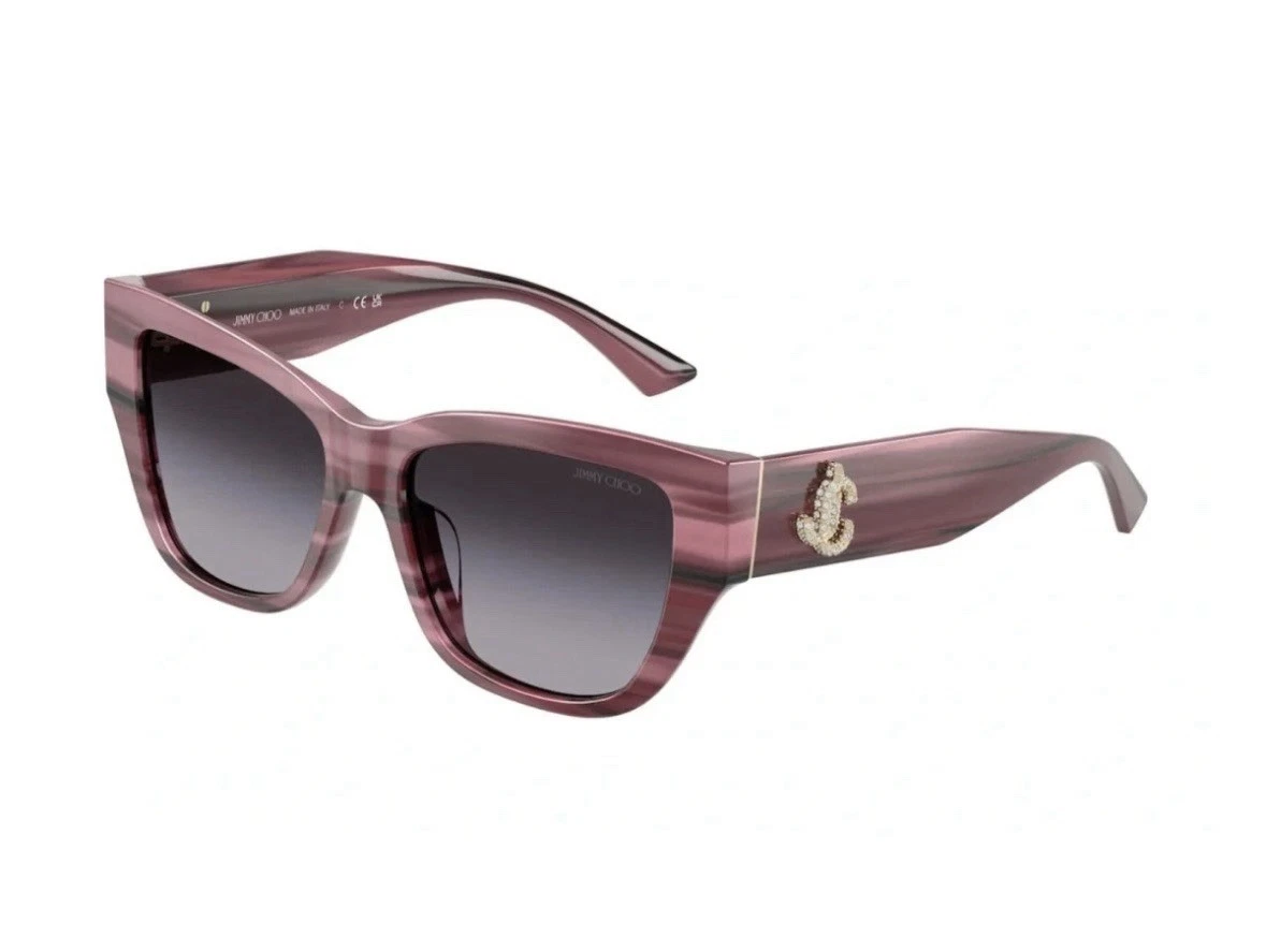 Jimmy Choo Pink Brown Sunglasses for Women for sale | eBay display picture 3