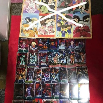 Detective Conan, Gundam SEED, Historical Gundam Card & Poster Set (85 pcs)