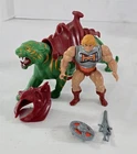 S-905 VINTAGE 1980'S MASTERS OF THE UNIVERSE BATTLE ARMOR HEMAN & BATTLE CAT