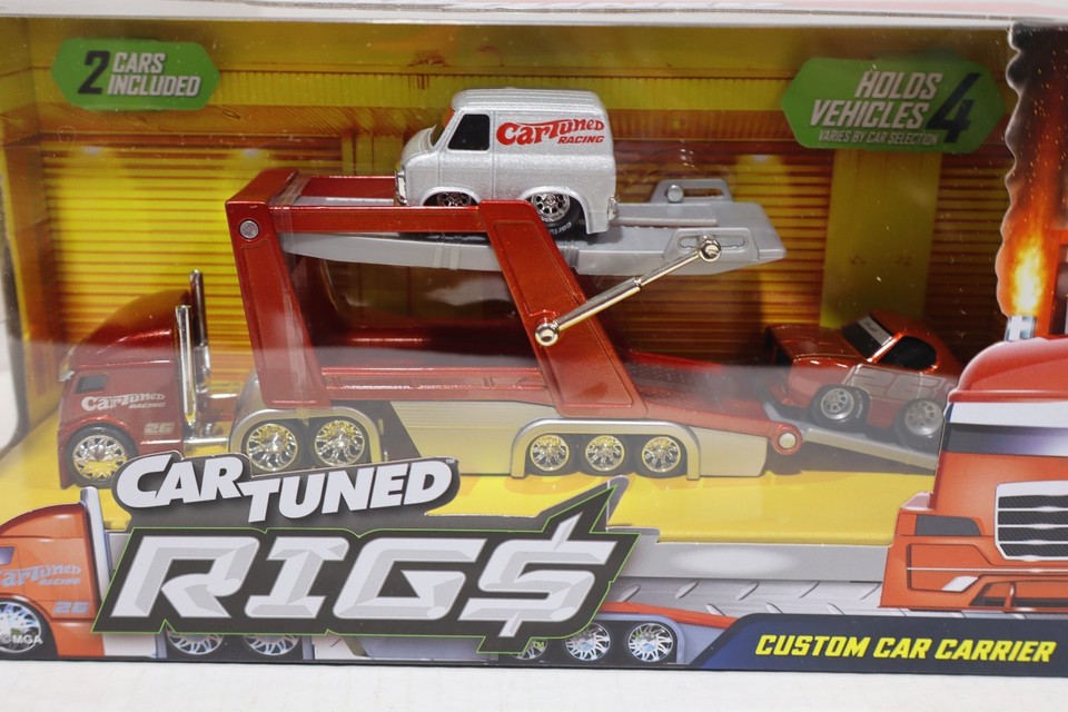 *NEW* Car Tuned Racing Rigs Custom Car Carrier- ‘69 GTO Judge / ‘79 GMC ...