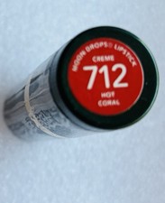 SEALED Revlon Moon Drops Lipstick 712 Hot Coral Discontinued