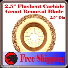  Grout  Remover  Oscillating For Blade Milwaukee Bosch Multi-X Craftsman Nextec 