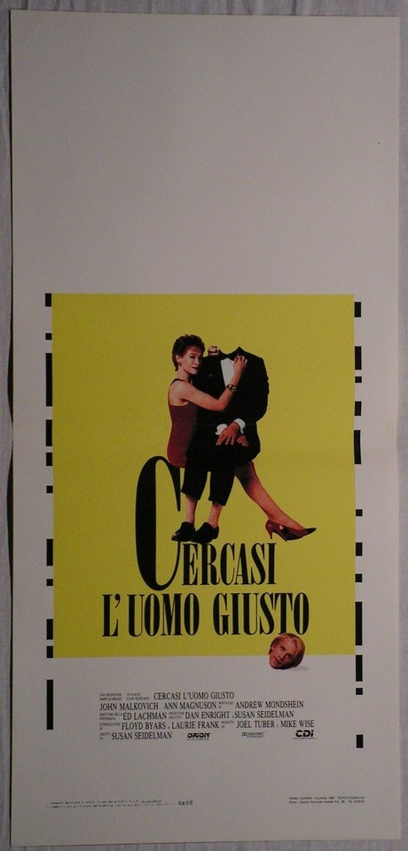 Locandina di Cercasi l'uomo giusto (1987)
