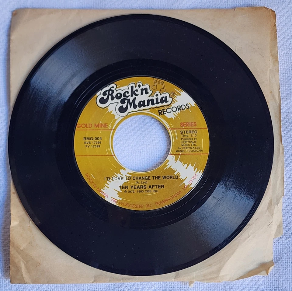 Mott The Hoople All The Young Dudes D. Bowie Ten Years After A. Lee Rock'n Mania - Image 2 of 4