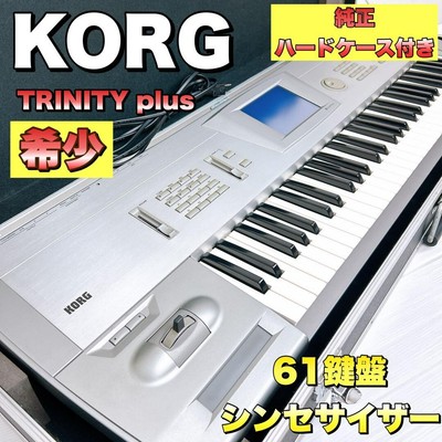 【良品】KORG シンセサイザー TRINITYPLUSトリニティプラス 楽器レンタル > KORG-TRINITY plus (61鍵盤シンセサイザー