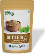 Organic Zing Gotu Kola Powder  Natural Supplement  Pure  Natural - 227g
