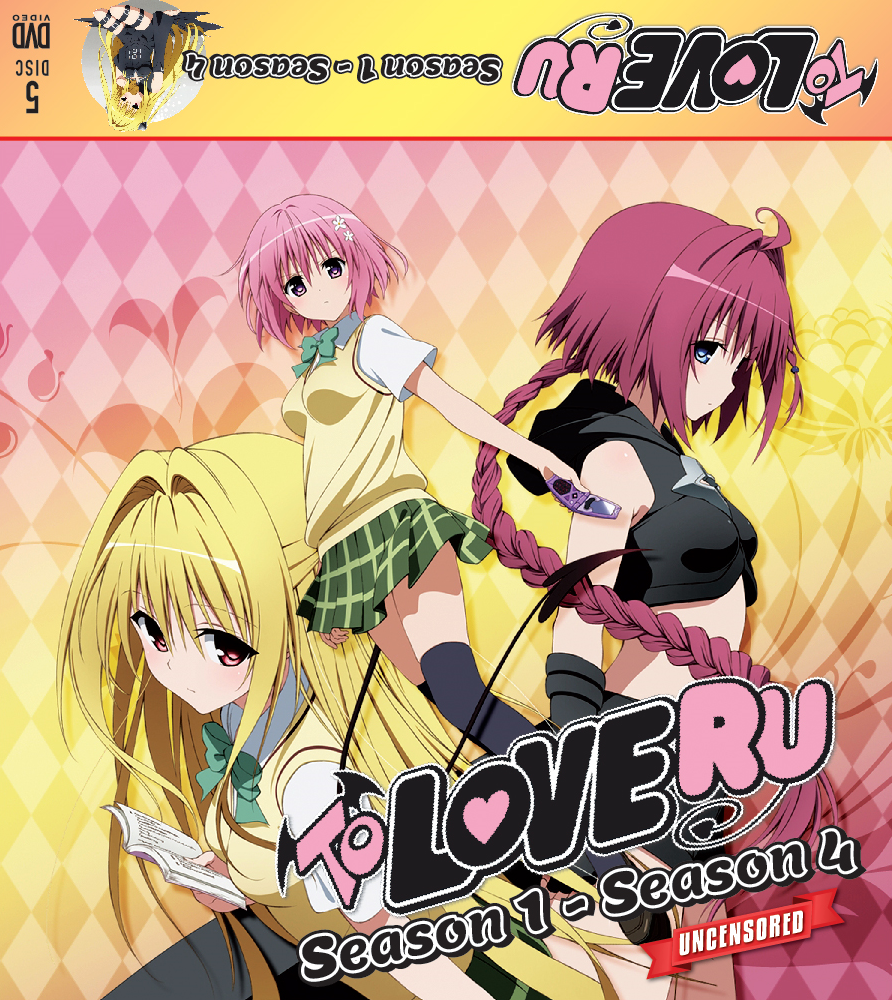 DVD Uncensored To Love-Ru Season 4 English Subtitle Fast Ship