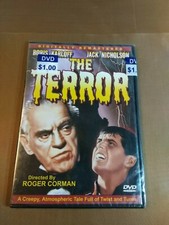 The Terror DVD, 2004 Jack Nicholson and Boris Karloff