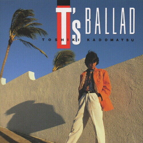 J-Pop Toshiki Kadomatsu / T's BALLAD Music CD from Japan J-Pop Toshiki Kadomatsu / T's BALLAD Music CD from Japan