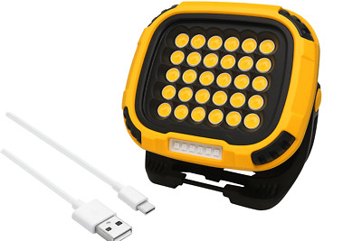Ultrahelles wiederaufladbares LED-Licht - starke Arbeitsleuchte mit Powerbank