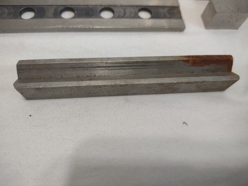 Vtg Machinist Tools Lathe Mill Blocks Lot Parallel Bars Bolts Punch? C3 - Picture 14 of 24
