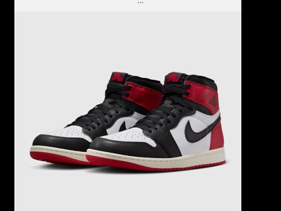 Nike Air Jordan 1 High OG Black Toe Reimagined EU44/US10DZ5485-106