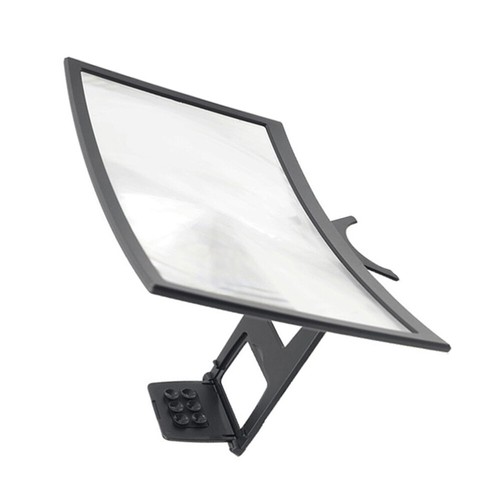 Curved Mobile TV Screen Amplifier for Cell Phone Magnifier Phones - 第 1/12 張圖片