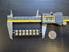 Cinch 7 position terminal strip, 3.273 x .08725 inch