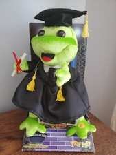Gemmy Frogz Dances to "Get This Party Started" Rock It, Rap It Ribbit Graduation