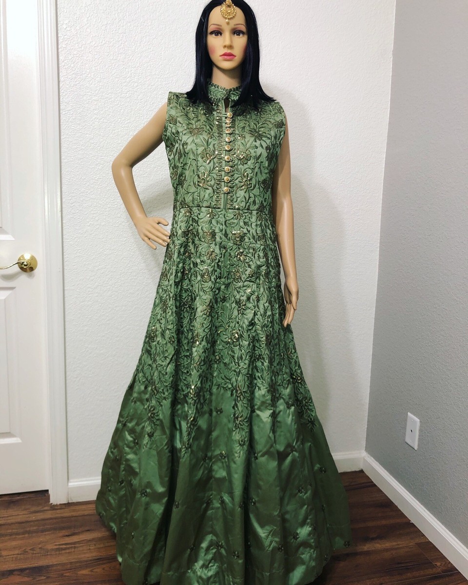 Indian Party wear Readymade Long Dress Gown | eBay