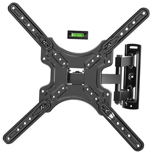 TV Wall Mount Bracket Full Motion Swivel and Tilt for Most 26-55 inch Flat or