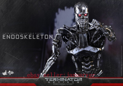 Hot Toys 1/6 Mms352 Terminator Genesis T800 Skeleton Action Figure