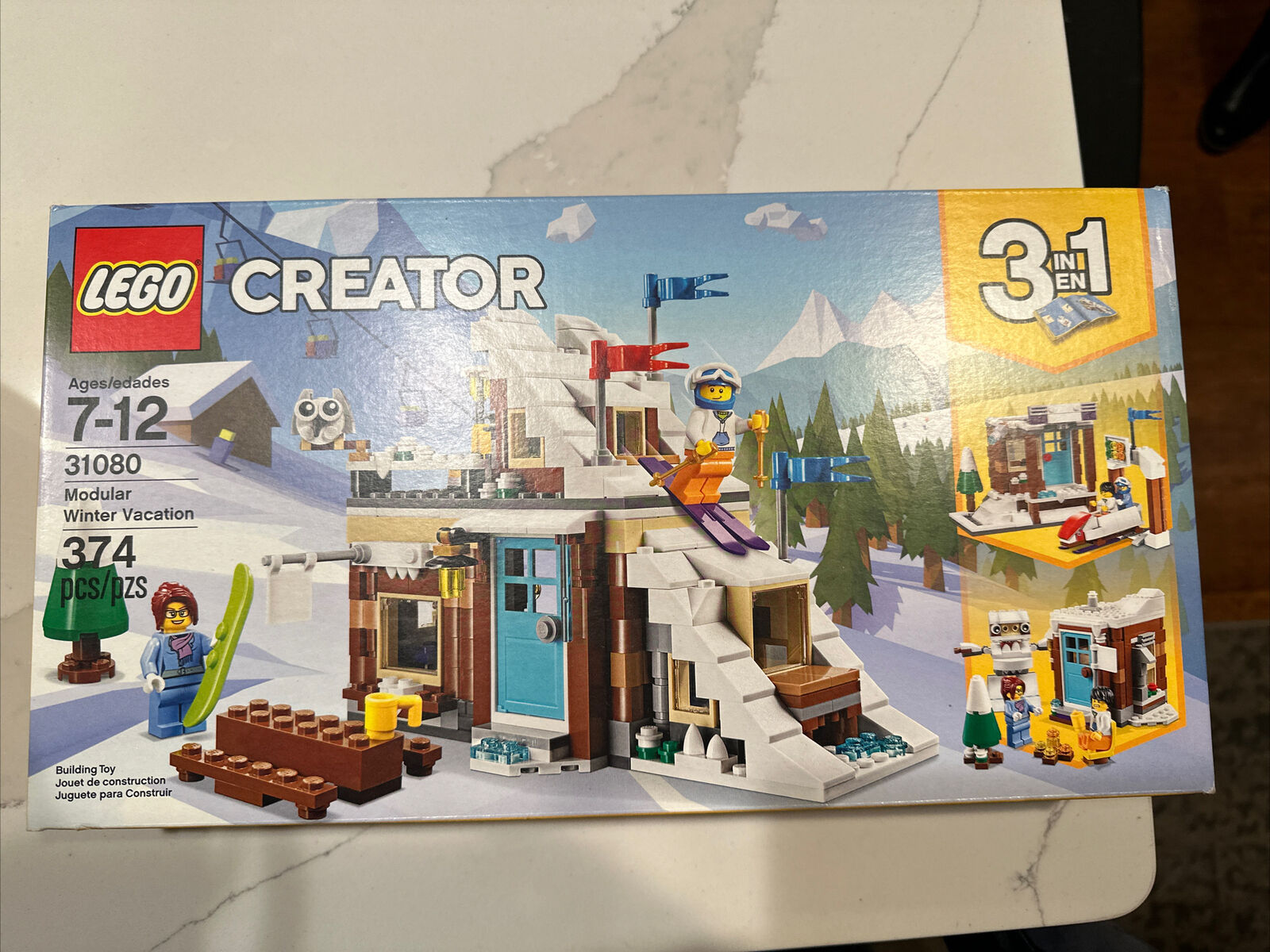 LEGO Creator Modular Winter Vacation 2018 (31080) Building Kit 374 Pcs